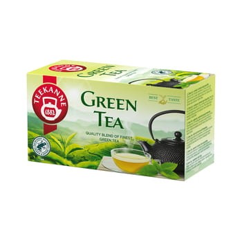 Herbata zielona teekanne green tea 20 torebek x 1,75 g rfa 7707127b279e8e693e6cc2422a3ee32c