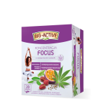 Big-Active herbata zielona focus z dodatkiem konopi (20 torebek x 1,5g) 30 g
