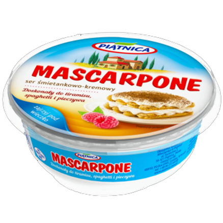 Mascarpone Piątnica 250 g Mascarpone Piątnica 250g