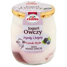 Jogurt owczy jagody i jeżyny Rians 115 g rians.jpg