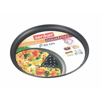 Forma do pizzy perforowana 32 cm zenker 0259ca0d98b2d2136aa12580e45739ee