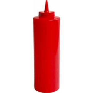 Dyspenser do sosów czerwony, poj. 260 ml horeca polska
