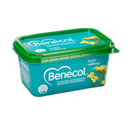 Margaryna Benecol bez laktozy Raisio 400 g Margaryna Benecol bez laktozy Raisio 400g