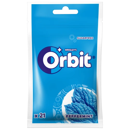 Orbit peppermint guma do żucia bez cukru 29 g (21 drażetek)