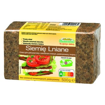Chleb żytni z siemieniem lnianym 500 g mestemacher 0bc30417d7a2dcac42dd645e3561faaf
