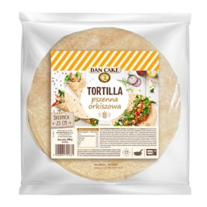 Dc tortilla pszenna orkiszowa 240 g ?25 cm