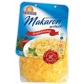 Balviten makaron wstążki 250 g. produkt bezglutenowy 1651c0820e6fa696260f9132047ea56b