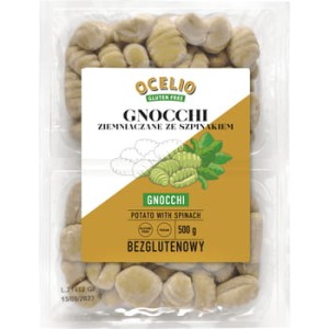Ocelio bezglutenowe gnocchi ze szpinakiem 500 g
