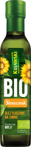 Kujawski bio olej ze słoneczników tłoczony na zimno 250 ml