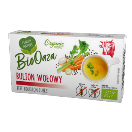 Bulion wołowy biooaza 66 g Bulion wołowy biooaza 66g