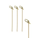 Papstar fingerfood - patyczki, 10 cm, knot, 250 szt