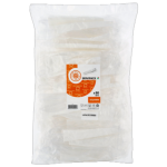 Guillin polska zestaw transparentnych sztućców: widelec, nóż, serwetka 50 szt