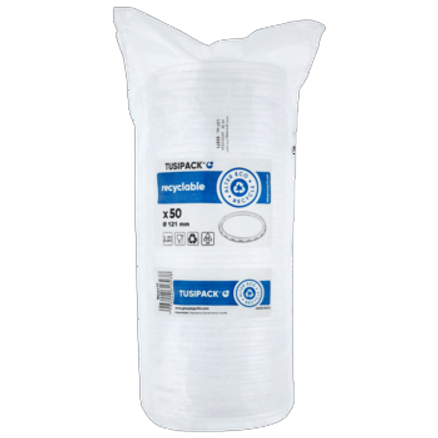 Tusipack w2/017c przykrywka okrągła do poj. fi 115 mm |50 Tusipack w2/017c przykrywka okrągła do poj. fi 115 mm |50