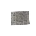 Torebka fałdowa z nadrukiem gazetowym 13x10x4 cm frytka (250 szt)