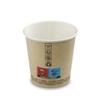 Guillin polska kubek papierowy typu kraft 100 ml | 50 szt.