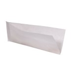 Torebka na hot-dog biała pap.+ pe 75x220 mm -200 kiel-pak