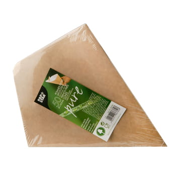 Papstar torebki na frytki z miejscem na dip, papierowe, pure, 27 cm x 21,5 cm, kolory: brązowy/biały, pojemność 300 g, 50 szt. f42b134b9c2790c92d9f3cb38ad44091