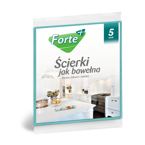 Forte+ ścierki jak bawełna 5szt