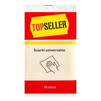 Topseller ścierki uniwersalne 10 sztuk 757c459e930ae41812b66325091ab141