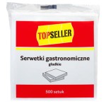 Topseller serwetki gastronomiczne gładkie 15x15 cm, 500 sztuk