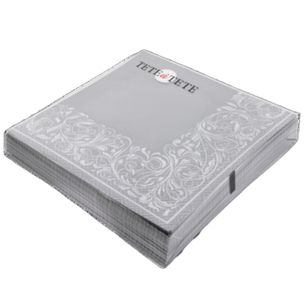 Serwetki tete a tete elegant tangle silver Serwetki tete a tete elegant tangle silver