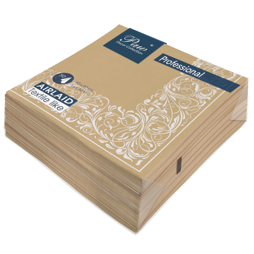 Serwetka paw professional dinner elegant tangle , serwetki 1 warstowe 40x40cm składane 45383 50 szt w paczce. wykonane z airlaid