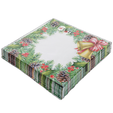 Serwetki tete a tete glory christmas frame 3-warstwowe 33x33cm składane 45383 20 szt. w paczce Serwetki tete a tete glory christmas frame 3-warstwowe 33x33cm składane 45383 20szt. w paczce