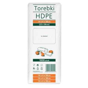 Torebki spożywcze 14x4x32 22x32cm 1000 sztuk hdpe sarantis dafc2e30450b0bbca221a669a7b6b209