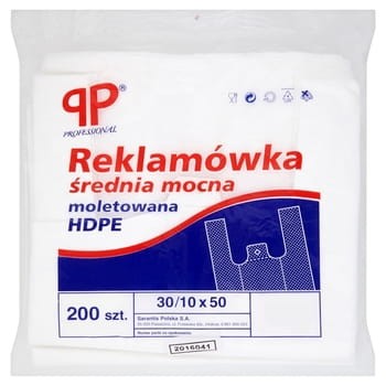 Professional reklamówka średnia mocna moletowana hdpe 45595 x 50 200 sztuk bcabfbd39ca6f10ca3fe23fbd8519ca0