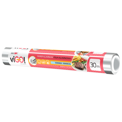 Vigo! folia aluminiowa 30m, rolka