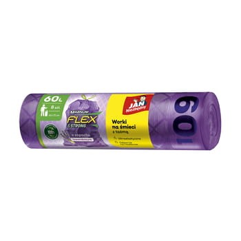 Jn worki ld magnum flex lawenda 60 l 8szt e036f3c5562d57d491e368ff6babc990