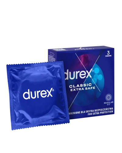 Prezerwatywy Durex Extra Safe 3szt.