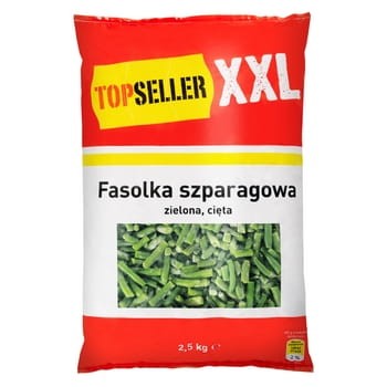 Topseller xxl fasola szparagowa zielona cięta 2,5 kg 1643e6dd7341984ed852030ec42e1725