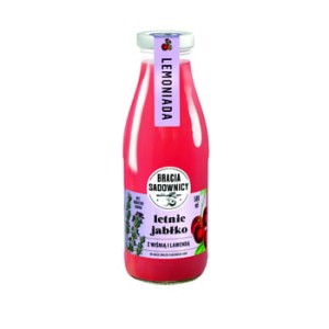 Letnie jabłko z wiśnią i lawendą 500 ml bracia sadownicy