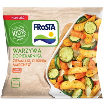 frosta warzywa do piekarnika ziemniaki cukinia, marchew 400 g 24141cc1104524465e5c2fd0183eb879