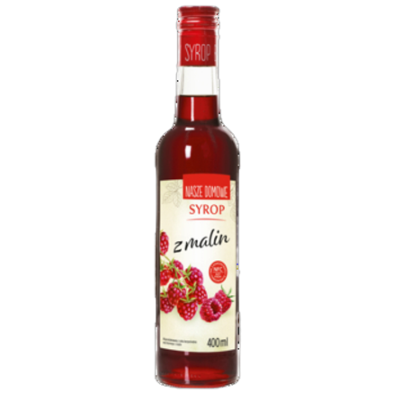 nasze domowe syrop z malin 400 ml nasze domowe syrop z malin 400 ml