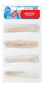 Abramczyk mintaj polędwice bez skóry bez dodatków 10% 450/500 g
