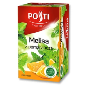 posti melisa z pomarańczą ekspresowa 20 x 1,3 g