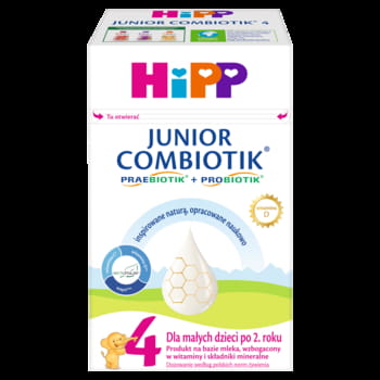 hipp 4 junior combiotik dla dzieci po 2. roku, 550 g 542ef64de485f907f3f188bb2e2ddf25