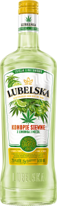 'lubelska konopie siewne z limonką i miętą 25% 500 ml