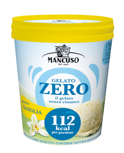 Mancuso Lody waniliowe zero cukru, 250 g (400 ml)