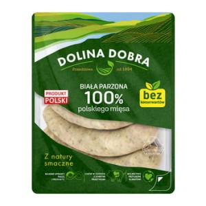biała parzona 100% polskiego mięsa 375 g dolina dobra