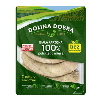 biała parzona 100% polskiego mięsa 375 g dolina dobra aeac4062689d63e8e36139f03ea5a634