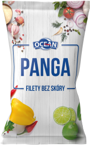 Abramczyk panga sum filety bez skóry 20% glazury 800/1000 g ocean