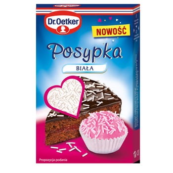 dr. oetker posypka biała 80 g 9b3b0ddd09a433f8472d36df0e192f08