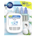 ambi pur 3volution cotton elektryczny odświeżacz powietrza, zestaw startowy, 20 ml