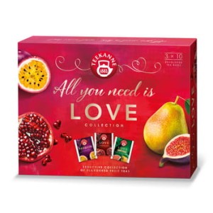 kolekcja herbatek owocowych teekanne love collection 3x10 - 65 g