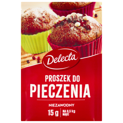 delecta proszek do pieczenia 15g