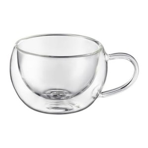 zestaw 2 szklanek termicznych z uchwytem 300 ml mia