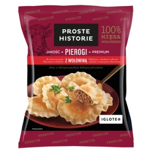Proste historie - pierogi z wołowiną premium 400 g